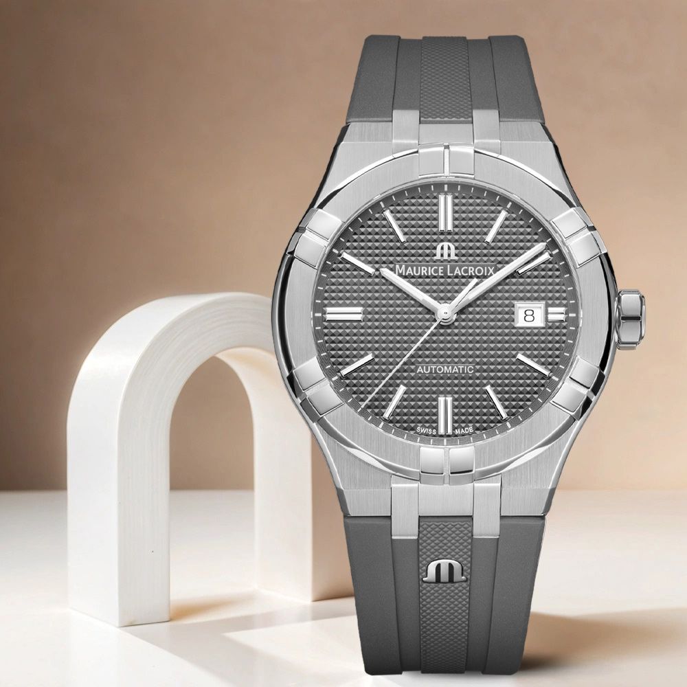 Maurice Lacroix 艾美錶 AIKON 日期機械錶-42mm (AI6008-SS000-230-2)