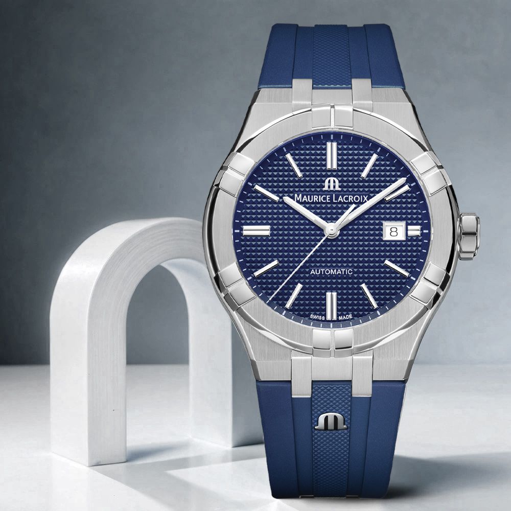 Maurice Lacroix 艾美錶 AIKON 日期機械錶-42mm (AI6008-SS000-430-4)