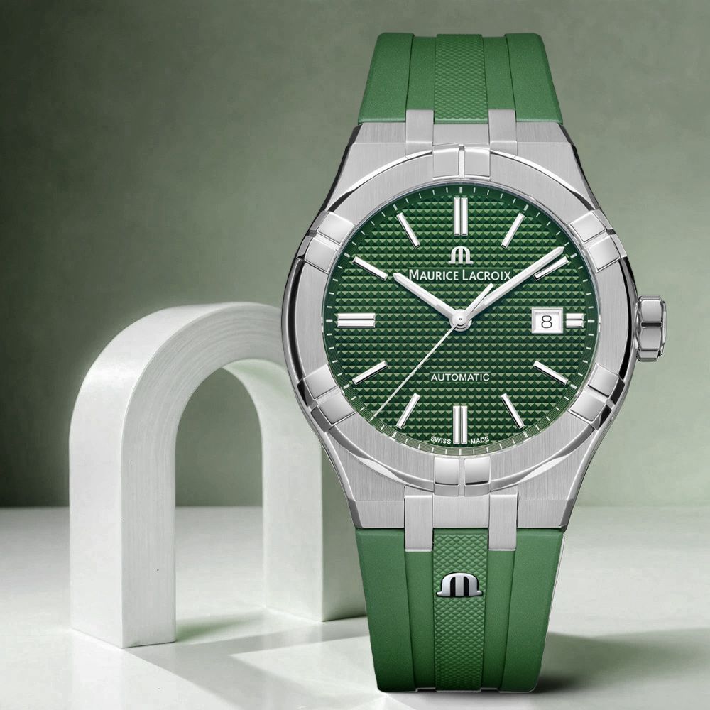 Maurice Lacroix 艾美錶 AIKON 日期機械錶-42mm (AI6008-SS000-630-5)