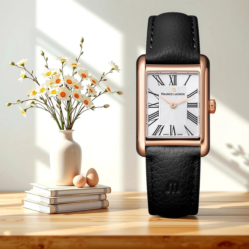 Maurice Lacroix 艾美錶 Fiaba Square 羅馬方形女錶-24X34mm (FA1205-PVP01-110-2)