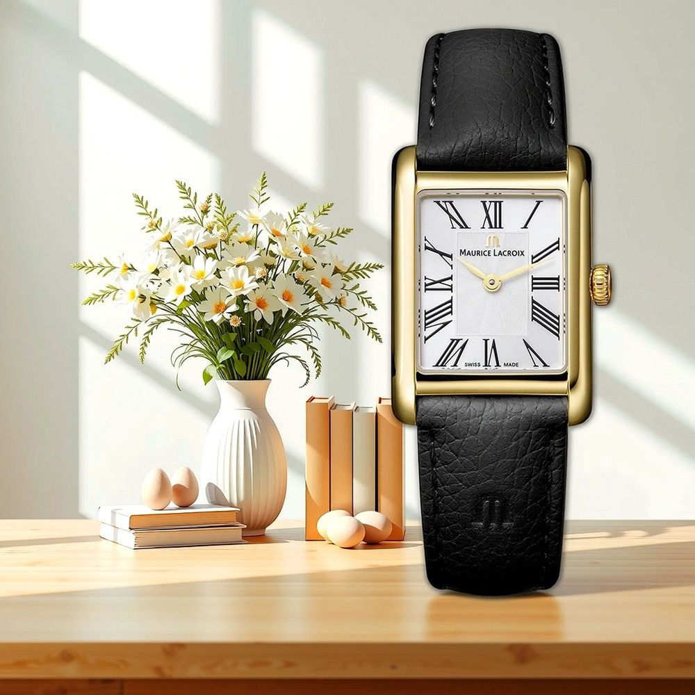 Maurice Lacroix 艾美錶 Fiaba Square 羅馬方形女錶-24X34mm (FA1205-PVY01-110-2)