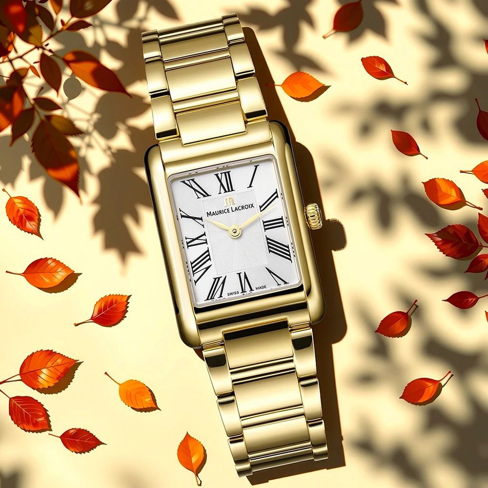 Maurice Lacroix 艾美錶 Fiaba Square 羅馬方形女錶-24X34mm (FA1205-PVY02-110-1)