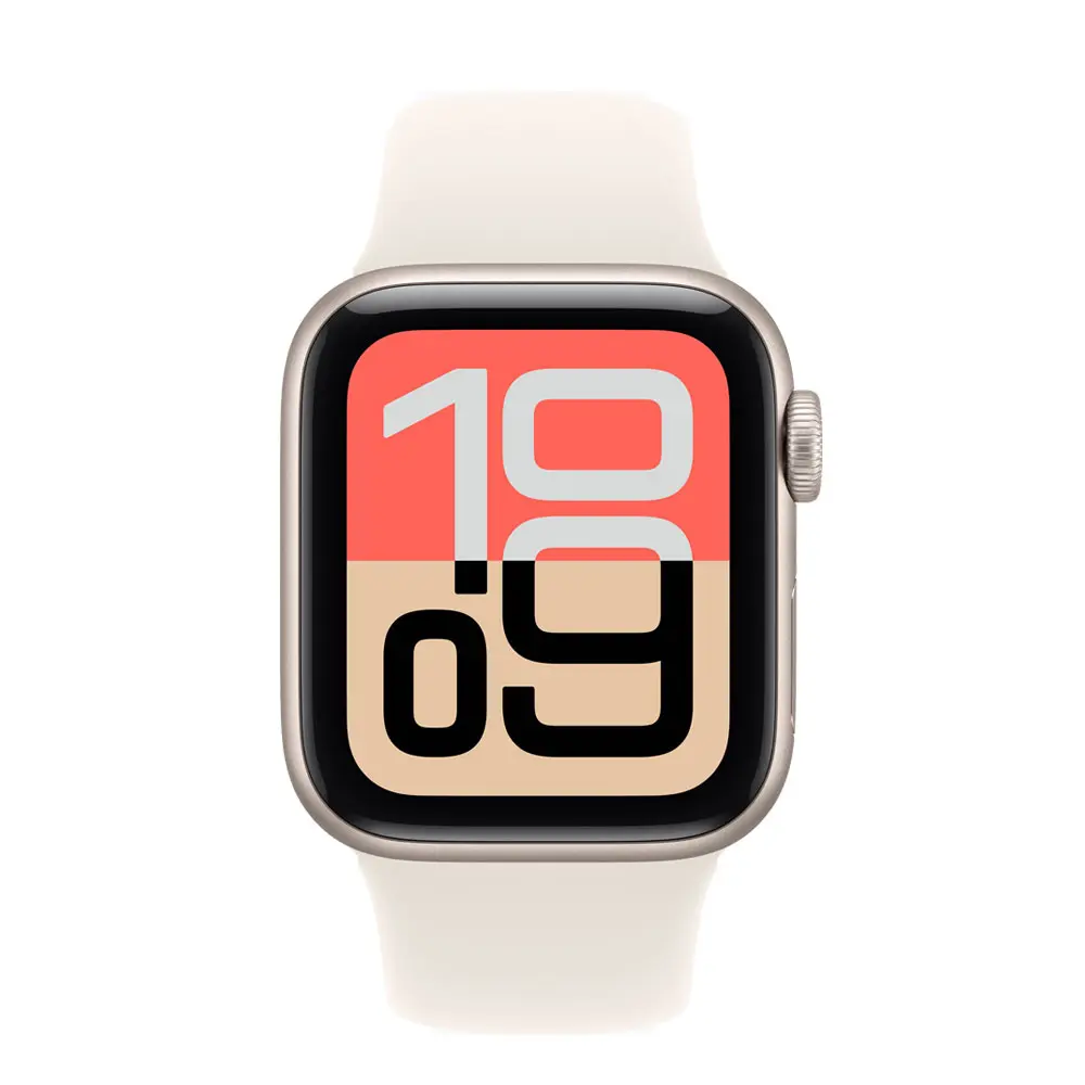 【預購】Apple Watch SE 3 44mm LTE版/ 星光色鋁金屬錶殼+星光色運動錶帶