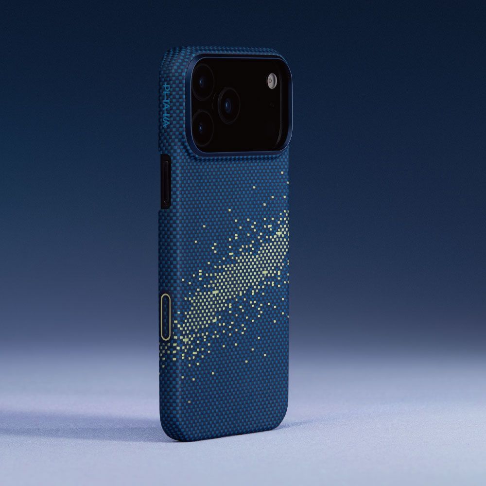 PITAKA iPhone 17 Pro/ProMax航太纖維時尚輕薄磁吸手機殼/ IP17 ProMax/ 星河
