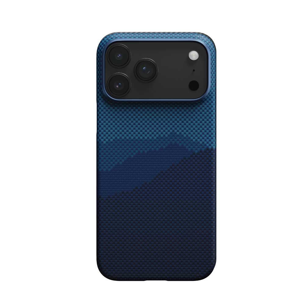PITAKA iPhone 17 Pro/ProMax航太纖維時尚輕薄磁吸手機殼/ IP17 ProMax/ 山