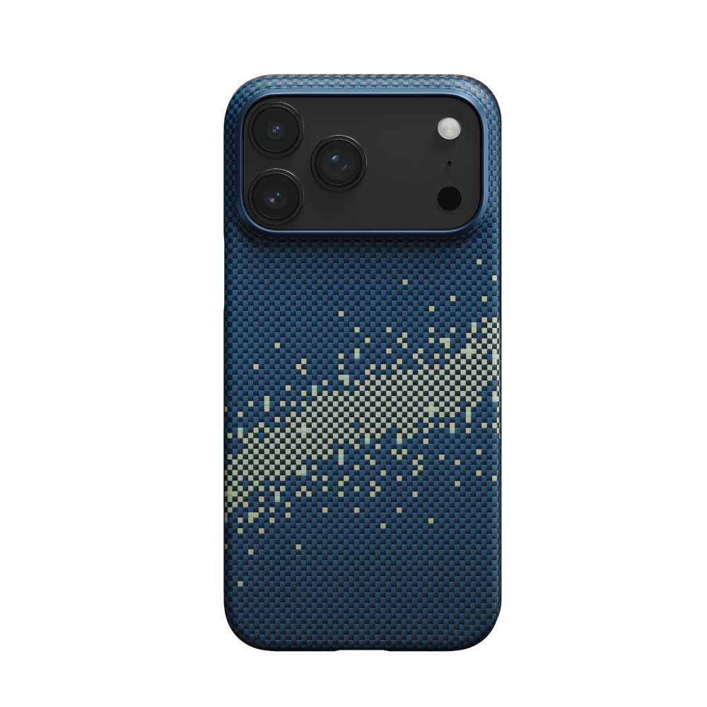 PITAKA iPhone 17 Pro/ProMax航太纖維時尚輕薄磁吸手機殼/ IP17 Pro/ 星河