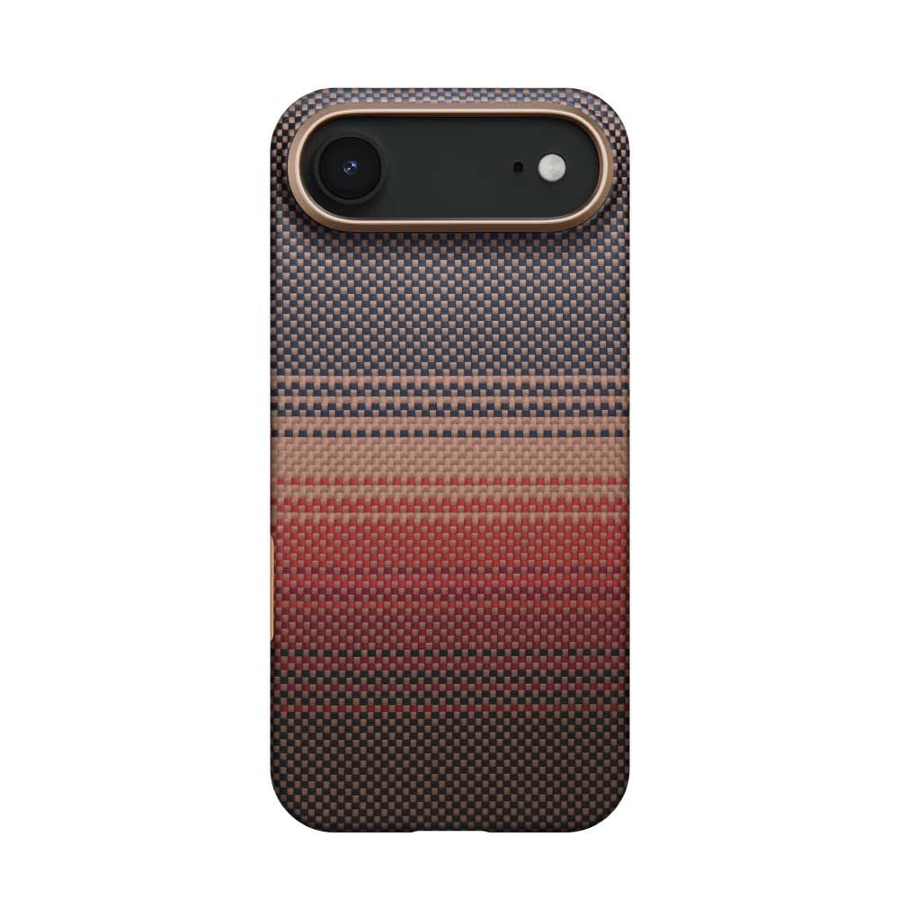 PITAKA iPhone 17系列航太纖維時尚輕薄磁吸手機殼/ iPhone17 Air/ 日落