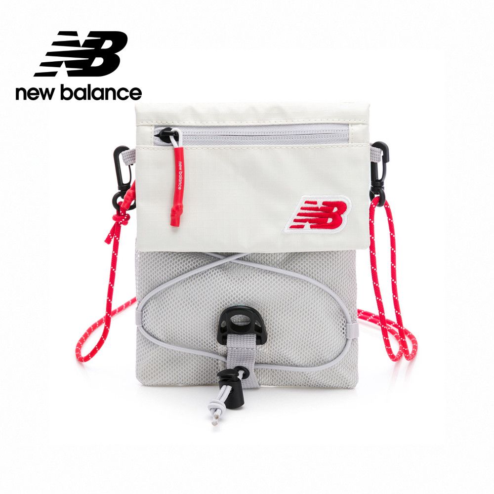【New Balance】斜背帶隨身包_LAB51534SST_中性_米白色