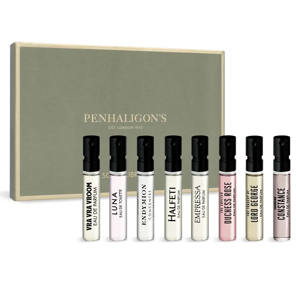 送禮首選▼PENHALIGON'S 潘海利根 香氛殿堂 氣味圖書館禮盒 Scent Library(2mlX8)-新版-平行輸入