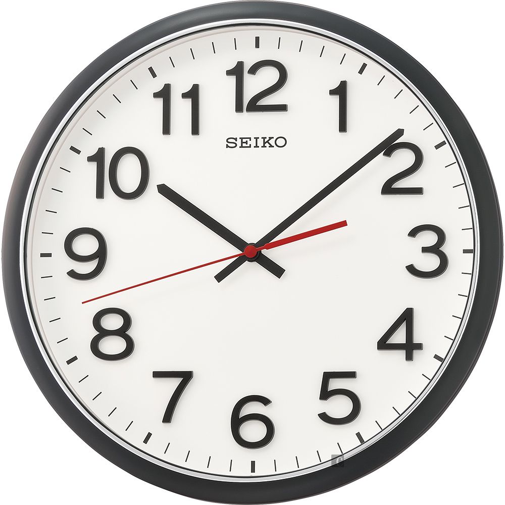 SEIKO 精工 3D立體個性時尚時鐘 掛鐘-31cm (QXA750K)