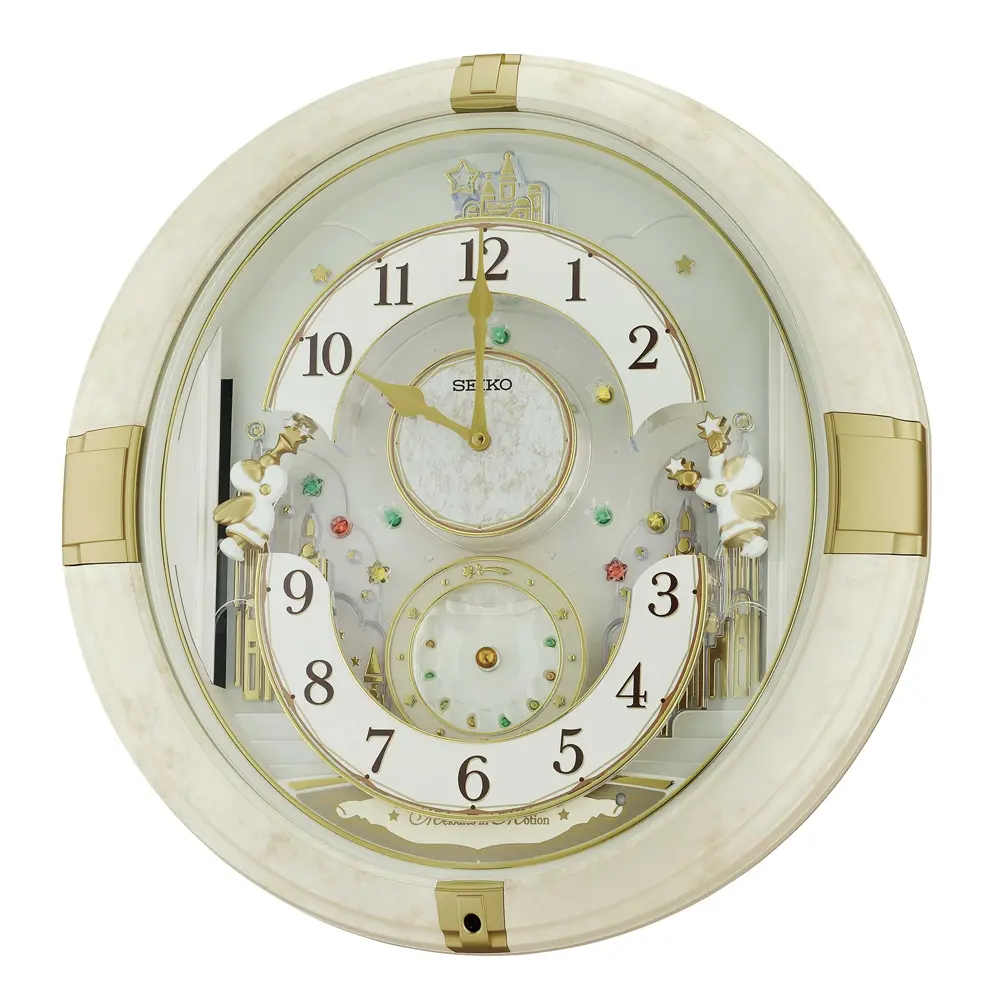 SEIKO 精工 天使城堡音樂鐘 時鐘 (QXM603W)