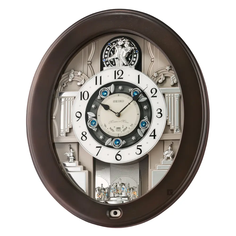 SEIKO 精工 宮廷舞會音樂時鐘 掛鐘 (QXM389N)