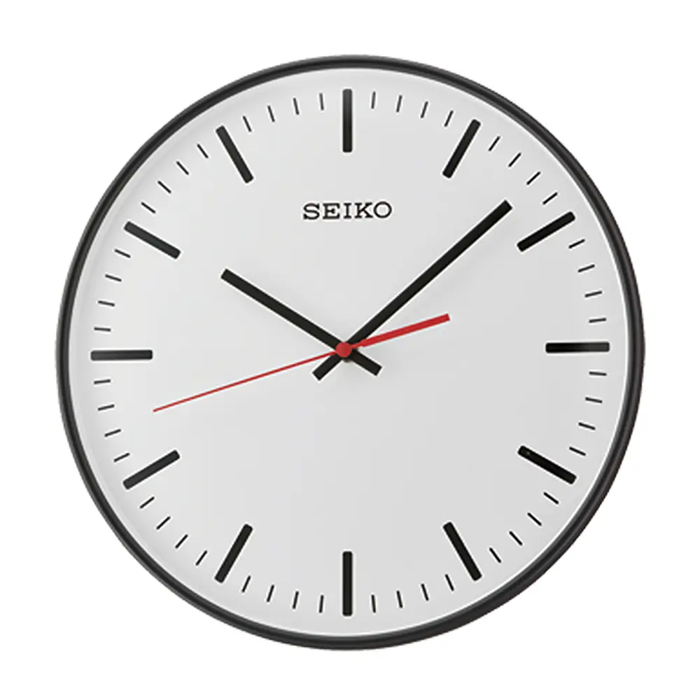 SEIKO 精工 極簡工業風時鐘 掛鐘 (QXA701K)