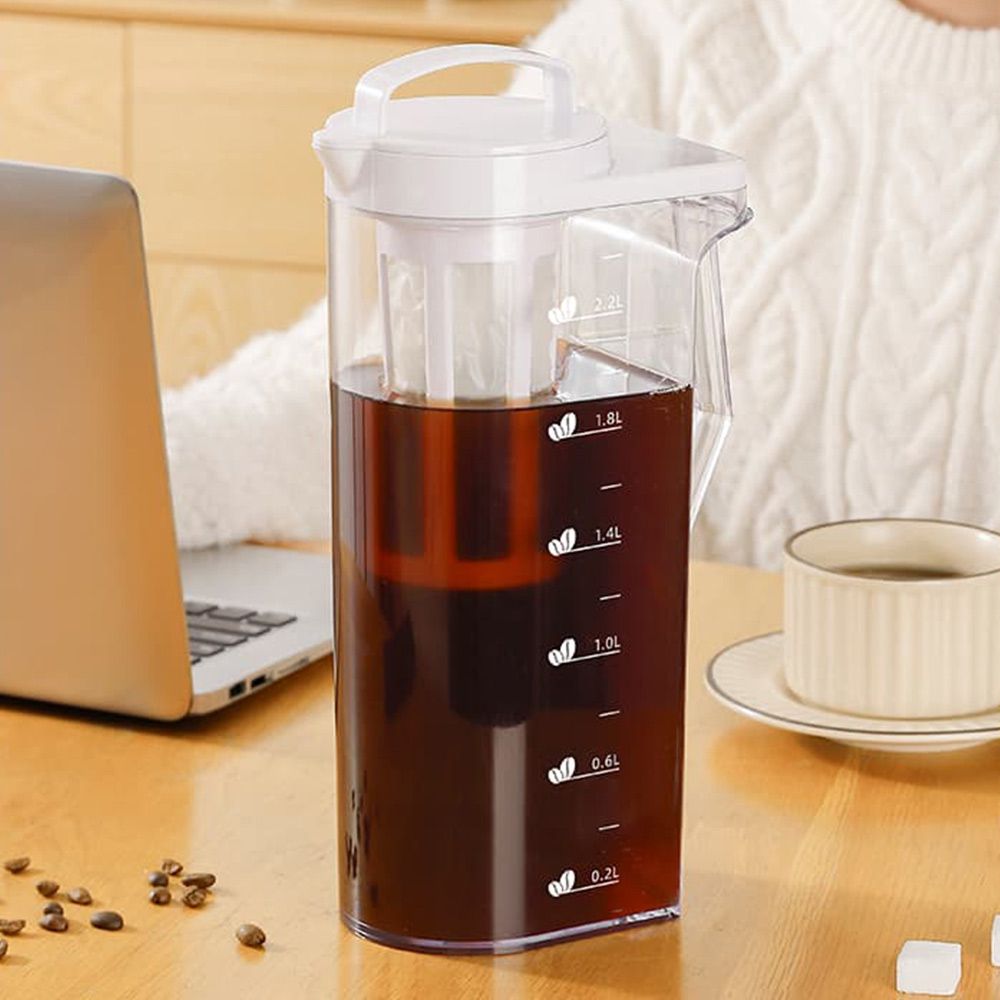 梵特 耐高溫咖啡冷萃壺/泡茶壺/冷水壺-2.2L
