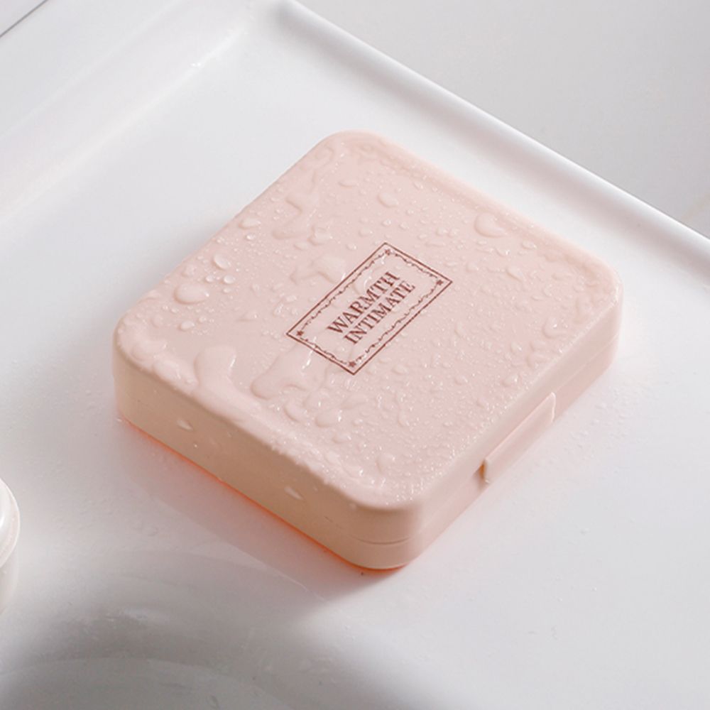 梵特 多用途衛生棉收納盒/化妝品飾品小物收納盒-3入/ 粉色