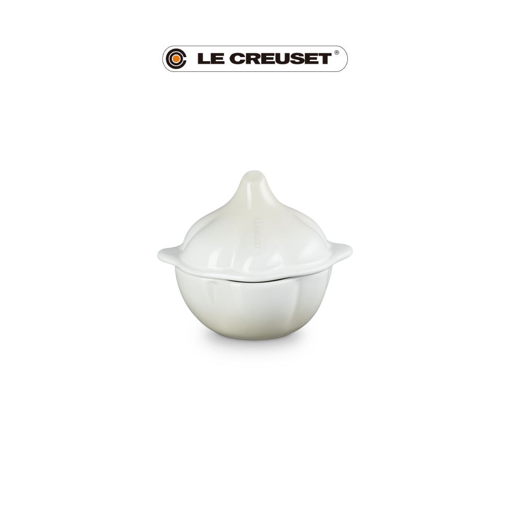 趣味田園風➤LE CREUSET瓷器大蒜烤盅