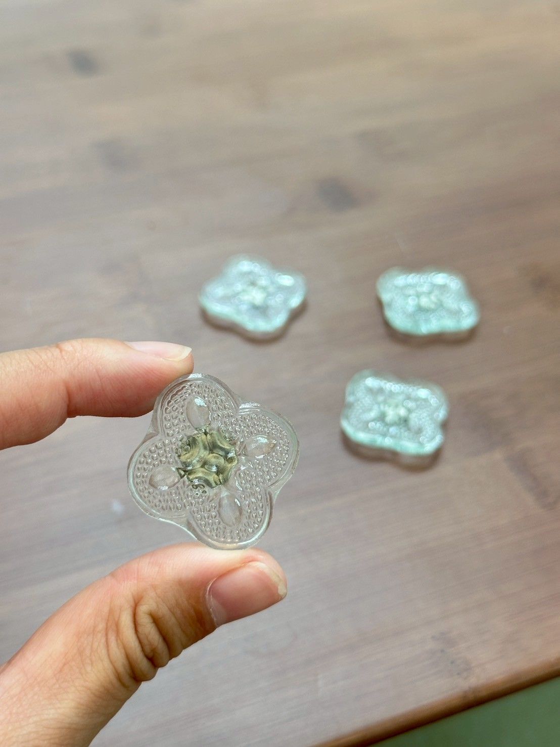 復古窗花風✦壹弍文創窗花花朵玻璃冰箱貼