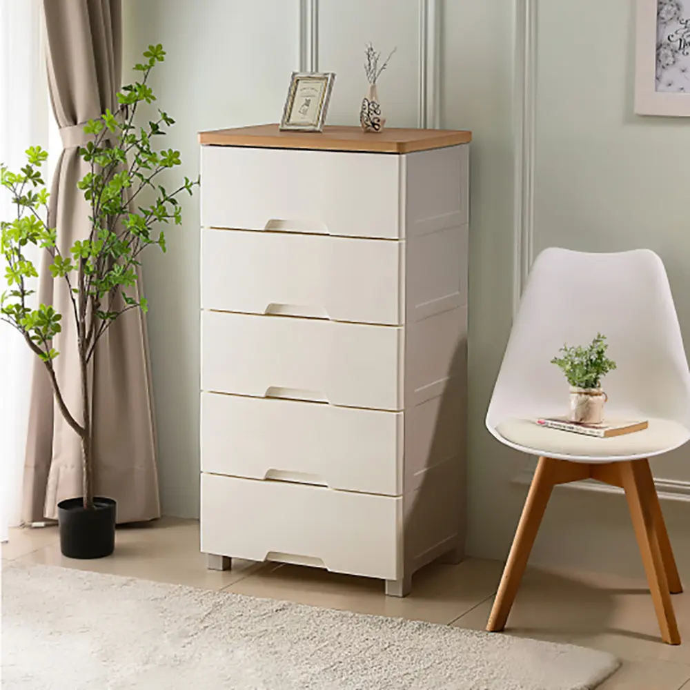 台灣KEYWAY W505 寬型56面寬和歌山五層抽屜櫃