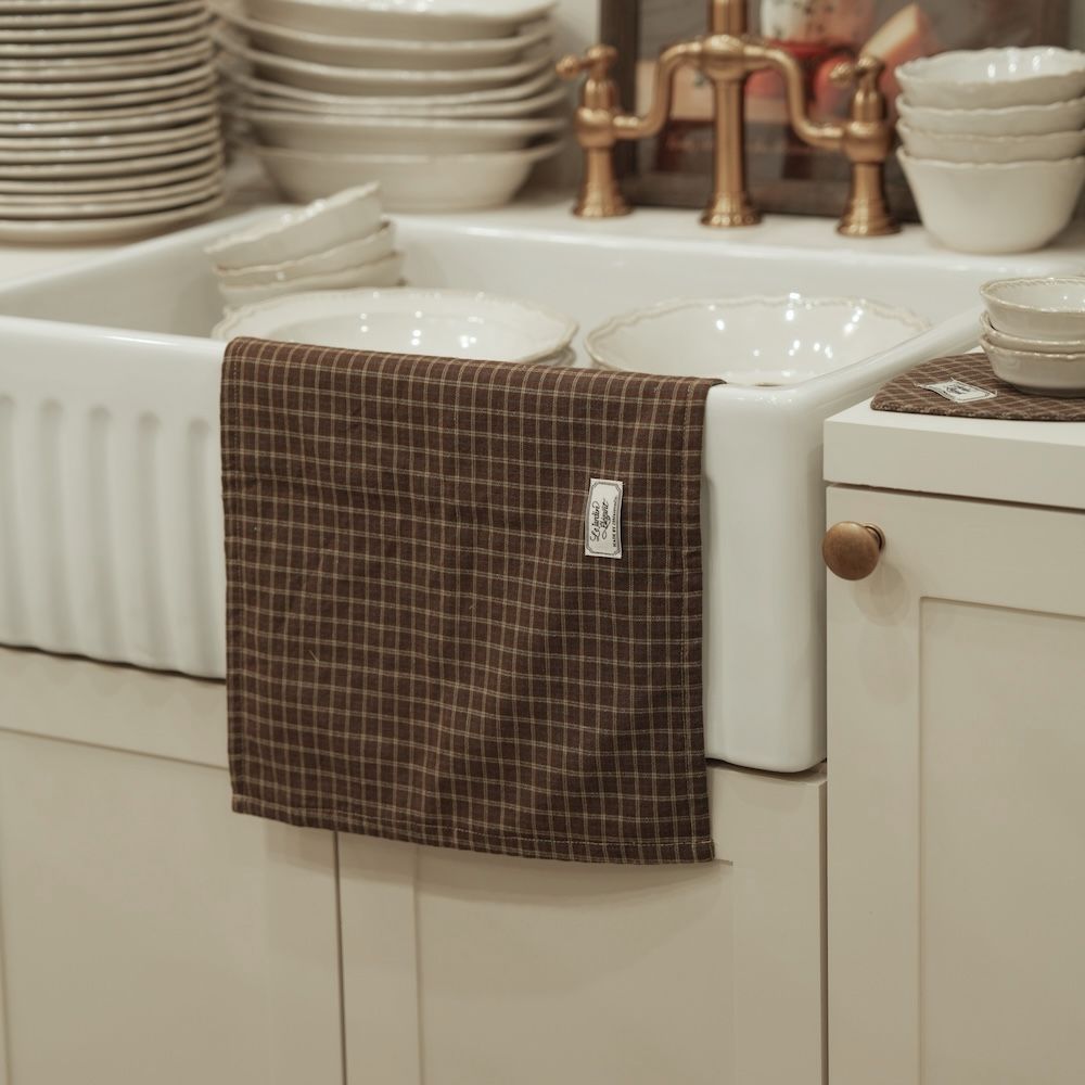 J3MaisonCo. Elegant Plaid 格紋餐墊/ Brown 咖啡色