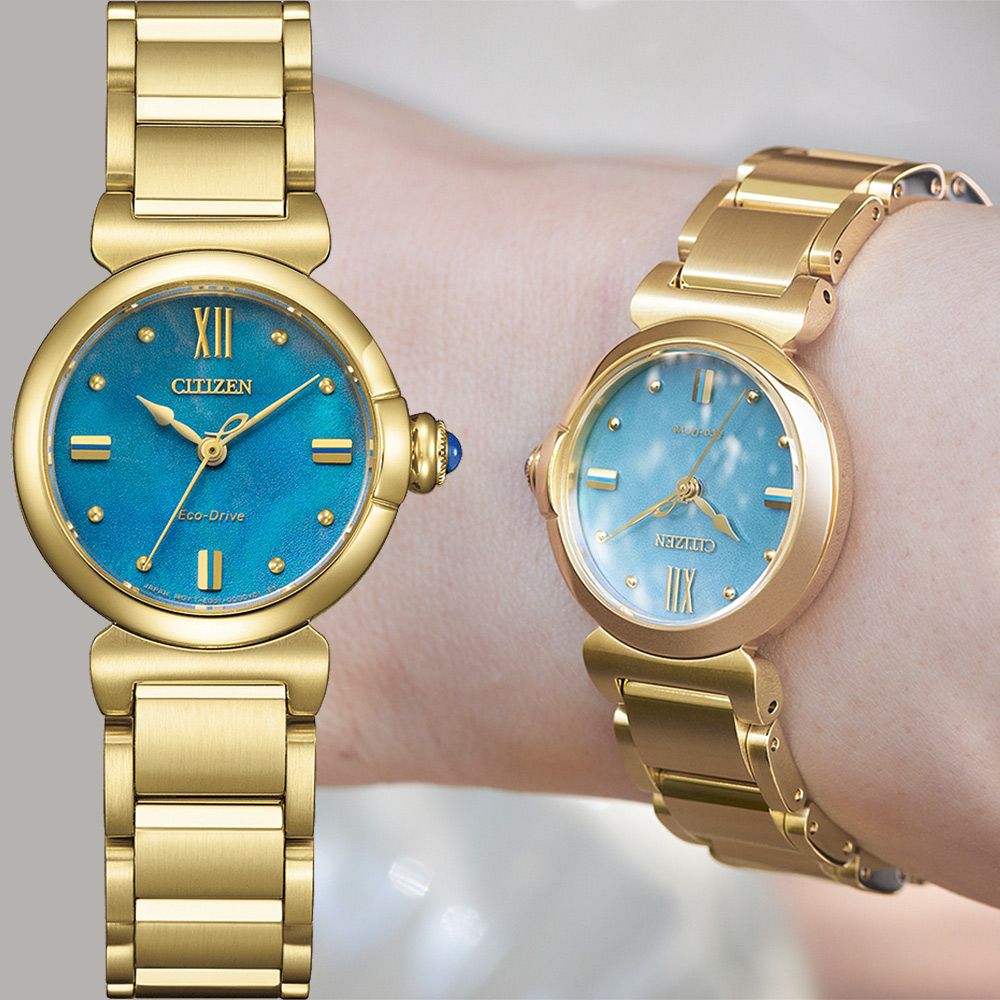 CITIZEN 星辰 L系列 Aqua Limited 限定款 限量大三針女錶-26mm  (EM1133-85L)