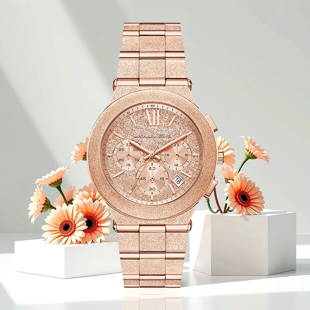 Michael Kors MK Billie 三眼計時手錶 女錶-40mm (MK7557)
