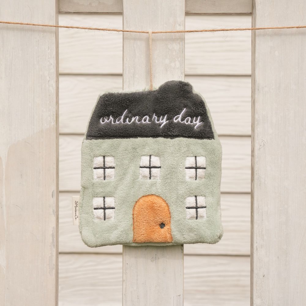 J3MaisonCo. My Little Village 房屋造型擦手巾/ ordinary day