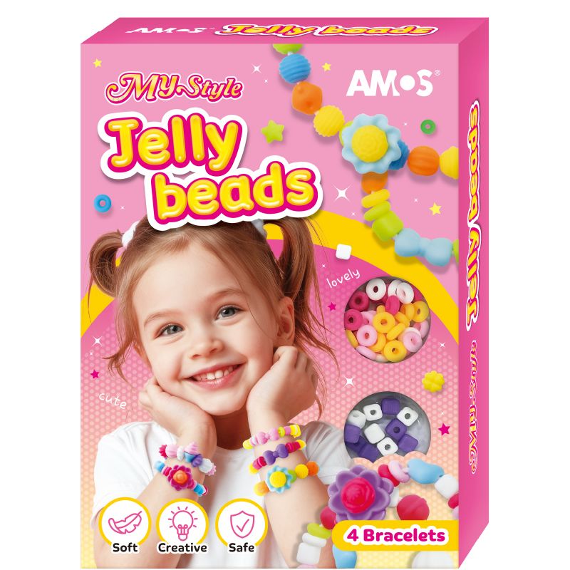 韓國AMOS軟萌果凍創意串珠DIY組/ 大
