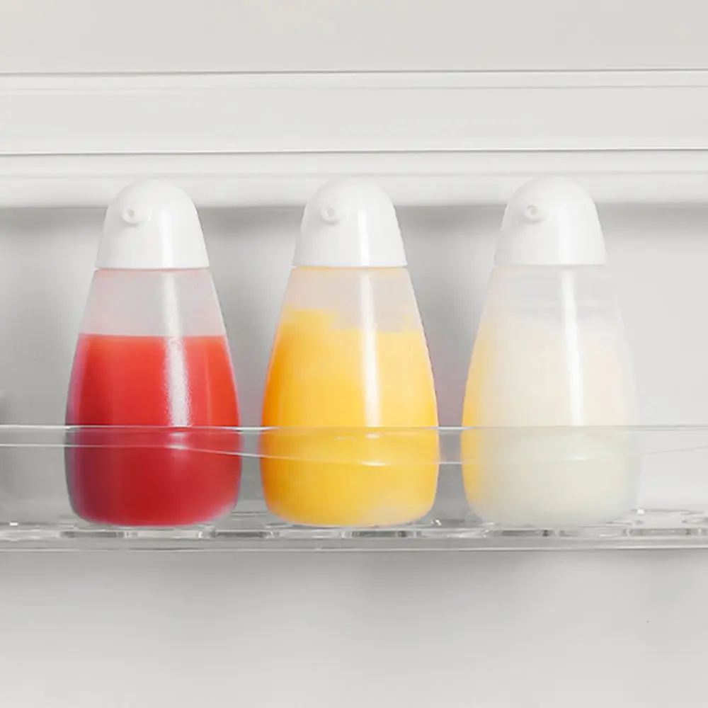 日本Imakara 醬料捏捏瓶/擠壓瓶200ml-3入