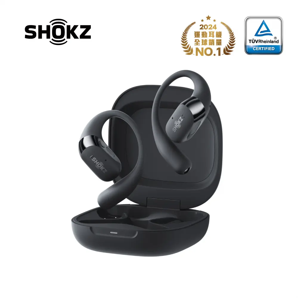 SHOKZ OpenFit 2+ T921開放式耳機/ 黑