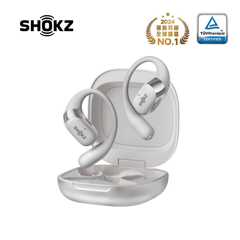SHOKZ OpenFit 2+ T921開放式耳機/ 銀