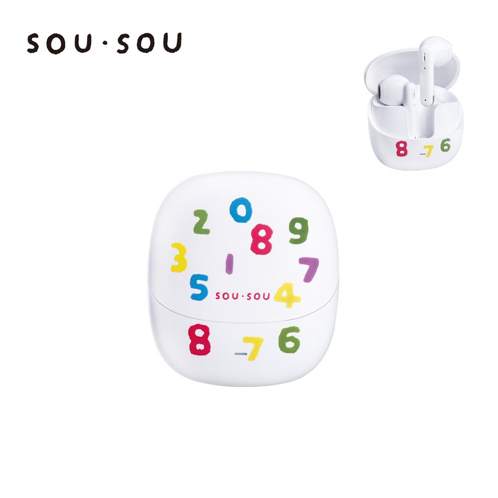 SOU．SOU十數昆 ENC環境降噪藍牙5.4耳機