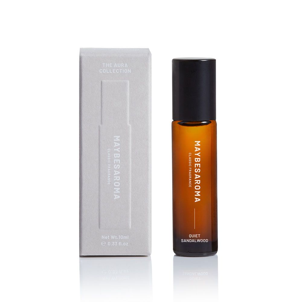 MAYBES AROMA精油滾珠香水瓶/ 靜謐檀木/ 10ml