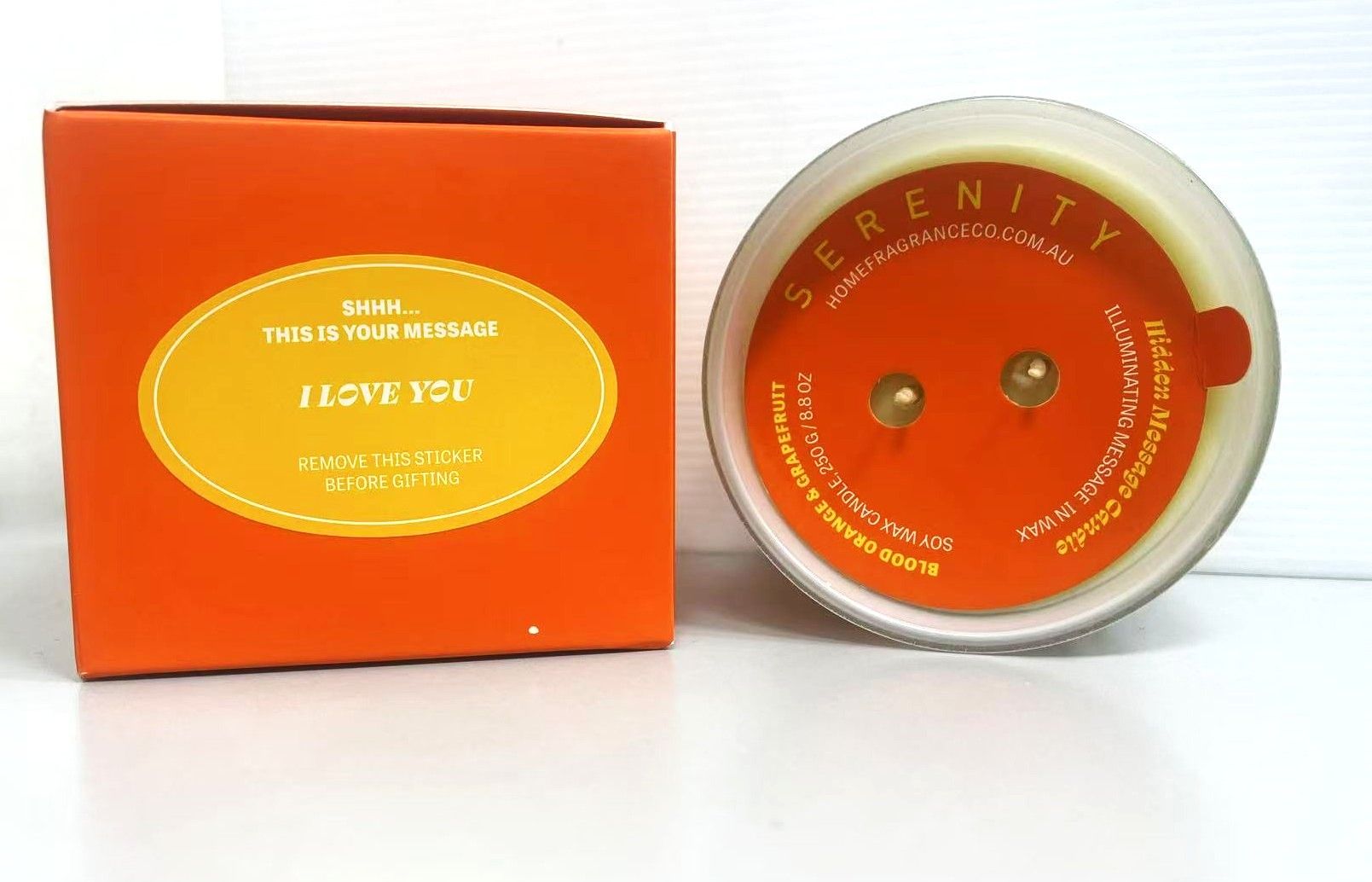 Home Fragrance Co.秘語香氛蠟燭/ I LOVE YOU我愛你