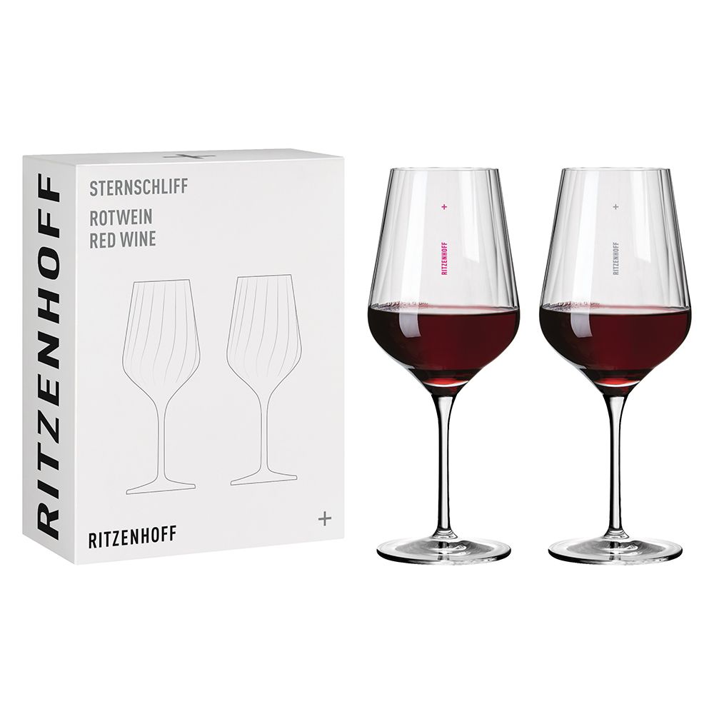 【德國 RITZENHOFF】星輝相映系列- 星輝相映紅酒對杯/ 570 ml