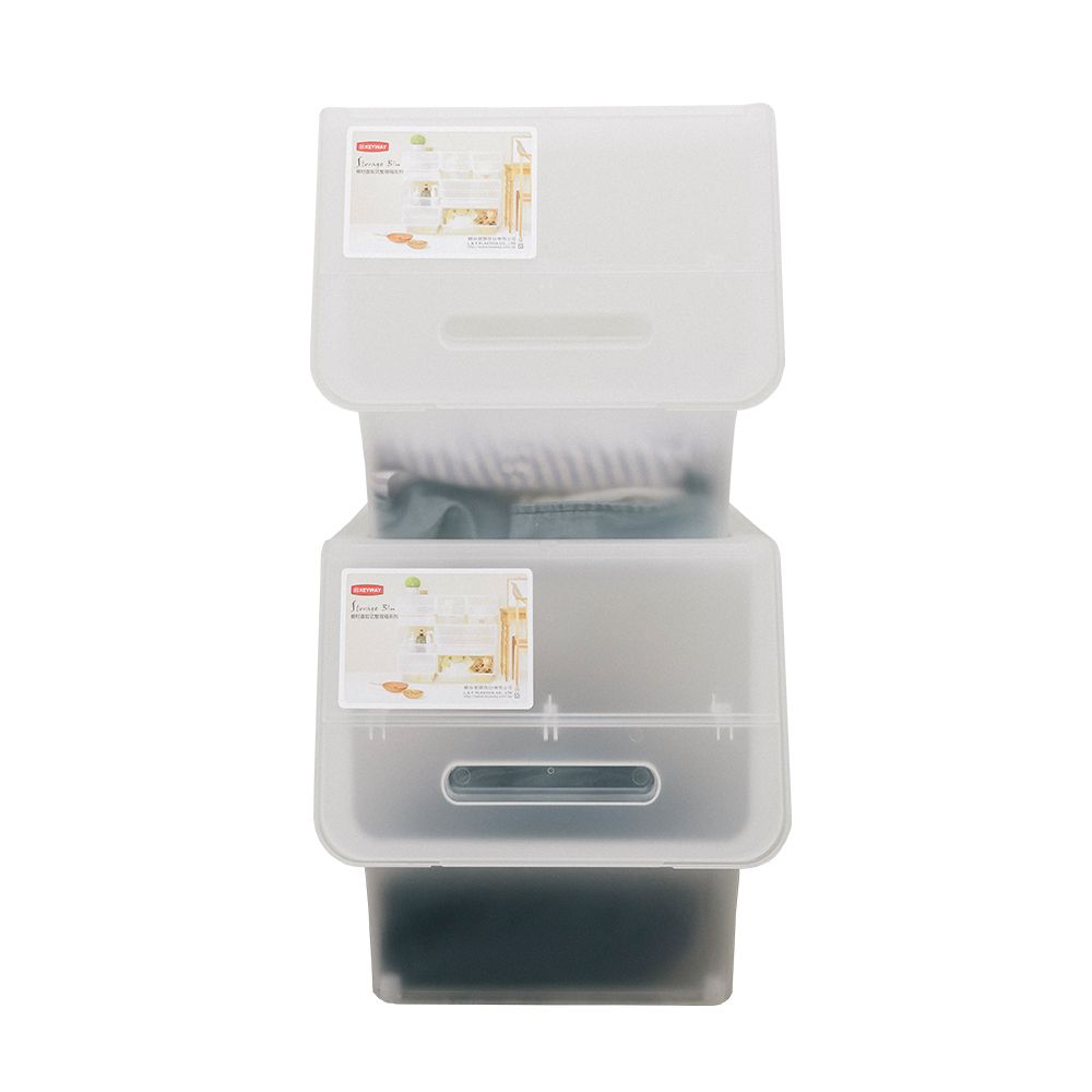 【dayneeds】30L普羅旺收納箱 二入/ 透明白
