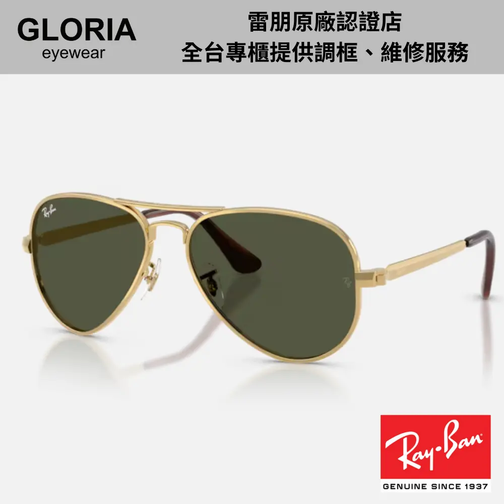 Ray Ban｜RB3925-001/31 飛行員金屬太陽眼鏡/ 公司貨