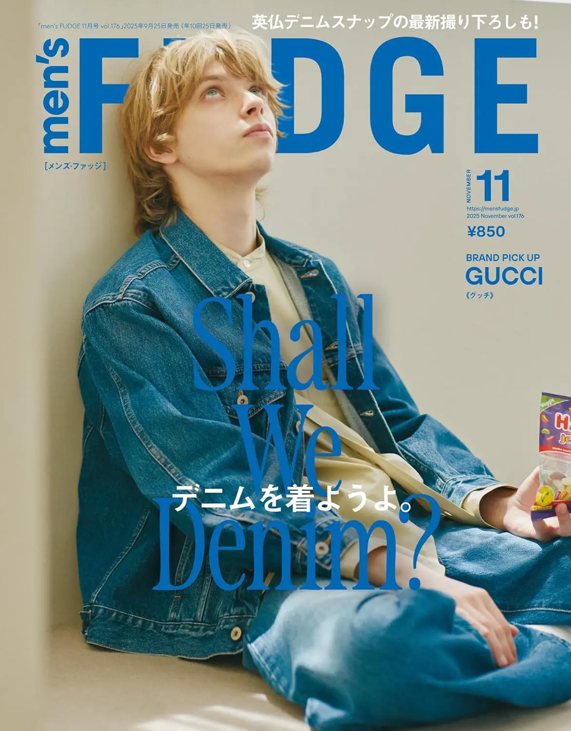 men's FUDGE (11月/No.176/2025)
