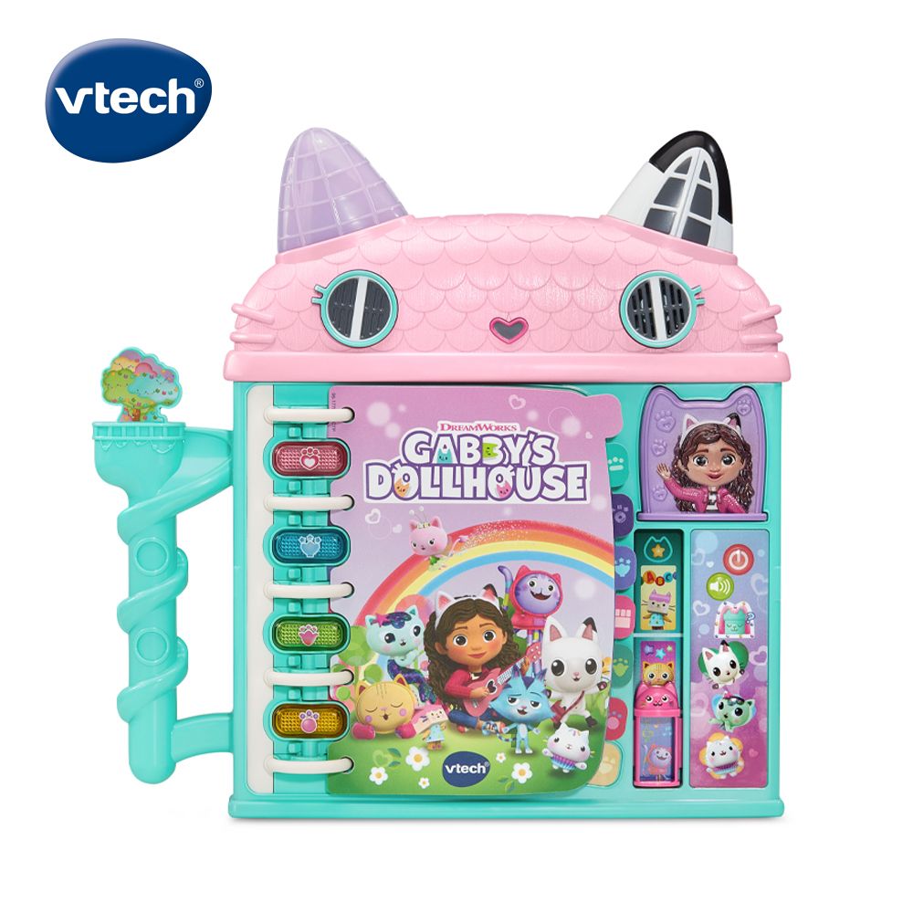 vtech蓋比的娃娃屋喵喵探索學習魔法書