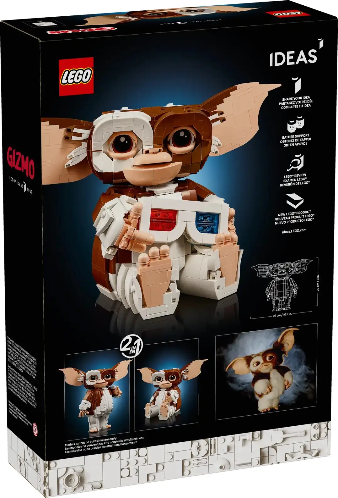 LEGO樂高積木/ Ideas/ 21361/ 小精靈™積木版 Gizmo