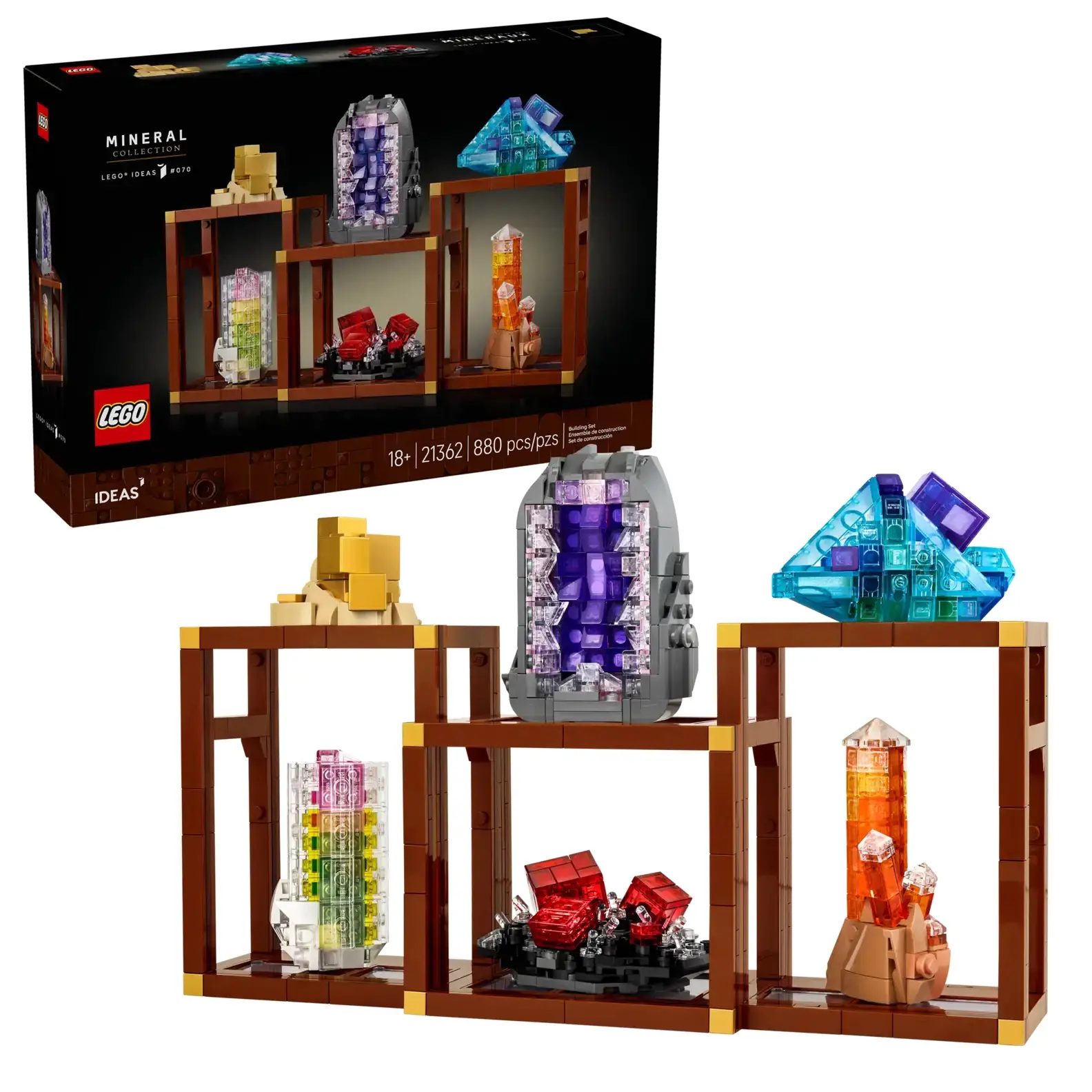 LEGO樂高積木/ Ideas/ 21362/ 礦物集錦