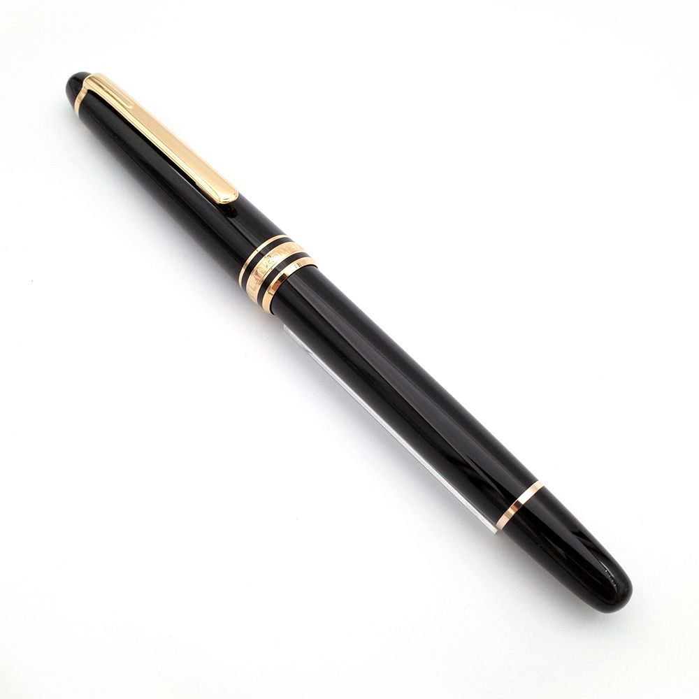 MONTBLANC大師傑作(大班)系列鍍金質經典鋼珠筆