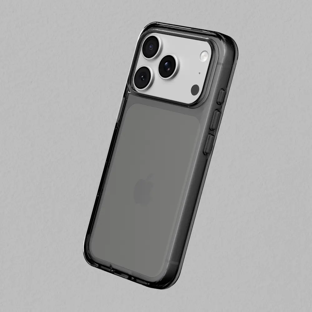 【RHINOSHIELD 犀牛盾】iPhone 系列 Clear 抗黃化透明防摔手機殼/ iPhone 17 Pro/ 酷墨灰