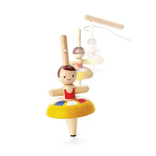 PLAN TOYS芭蕾轉轉陀螺