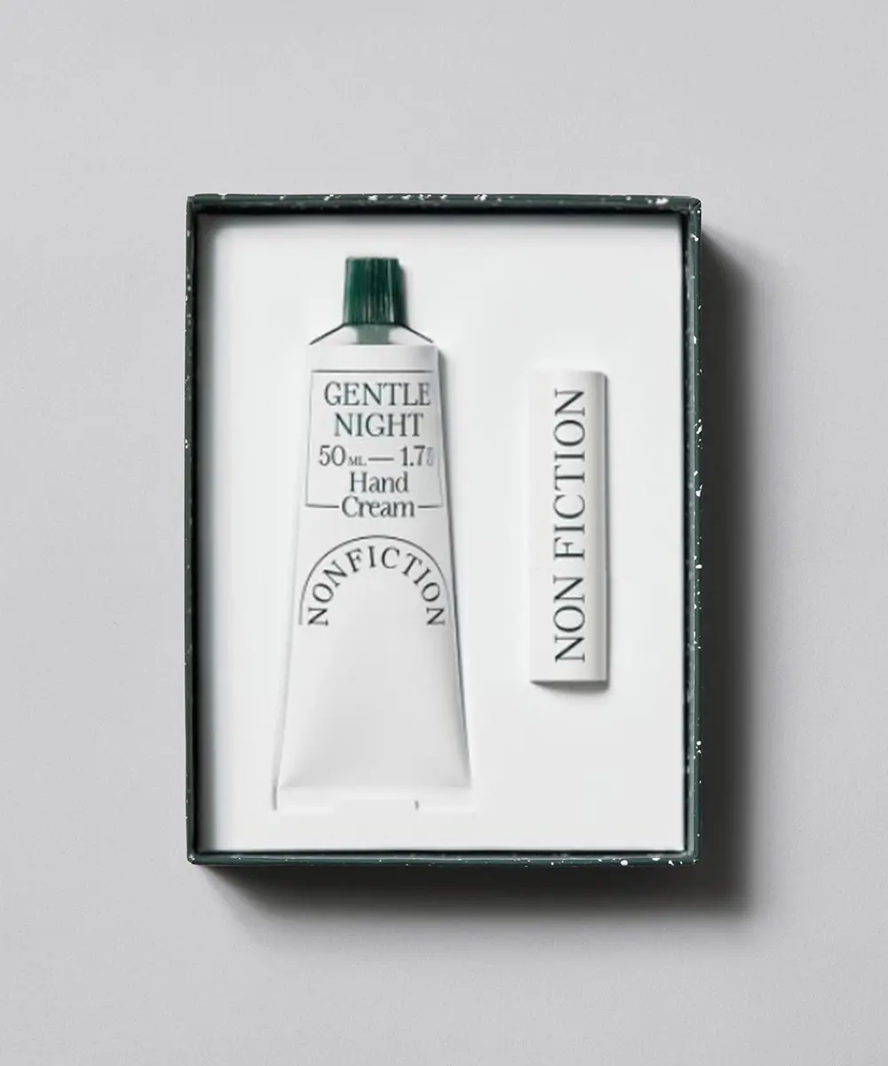 NONFICTION GENTLE NIGHT護手霜&護唇膏組 50ml&3.5g