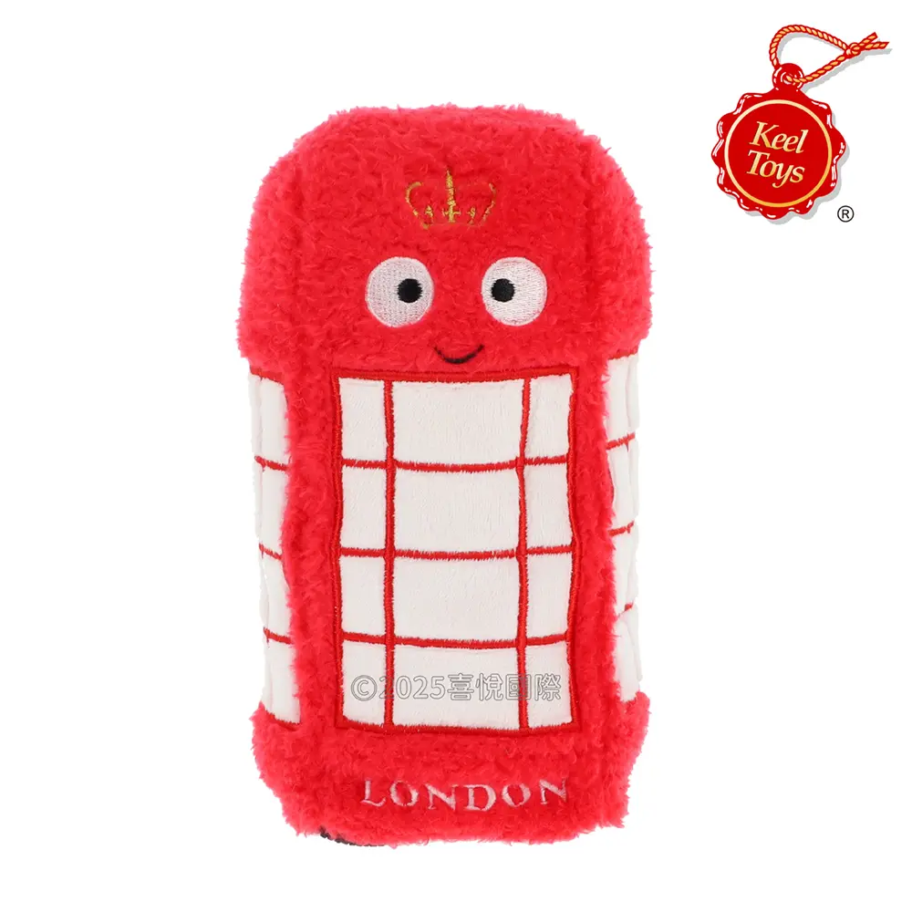 Keel Toys英國紅色電話亭/ 18cm