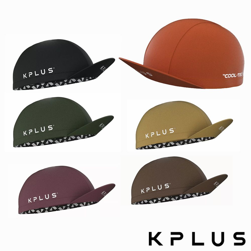 KPLUS COOL-TECH Caps輕薄透氣涼感快乾騎行小帽/ 芥末黃