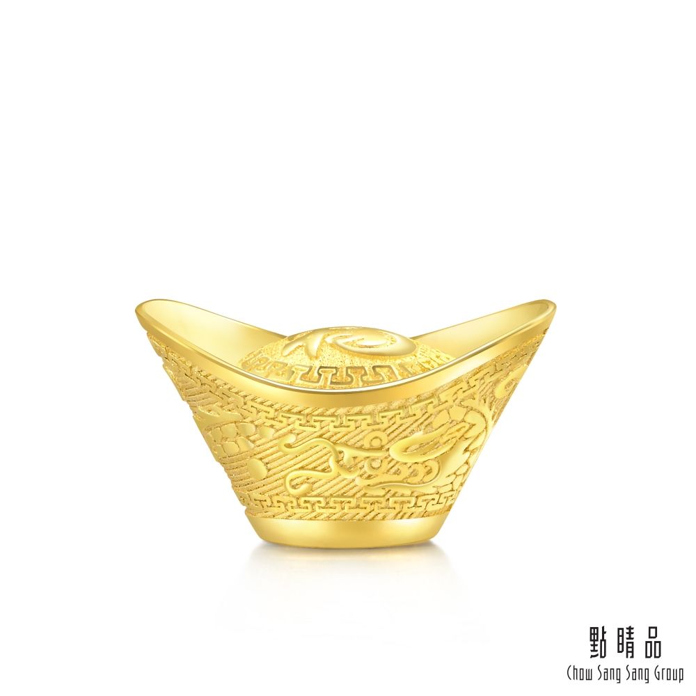 點睛品 納福元寶 黃金擺件_計價黃金(約1錢)