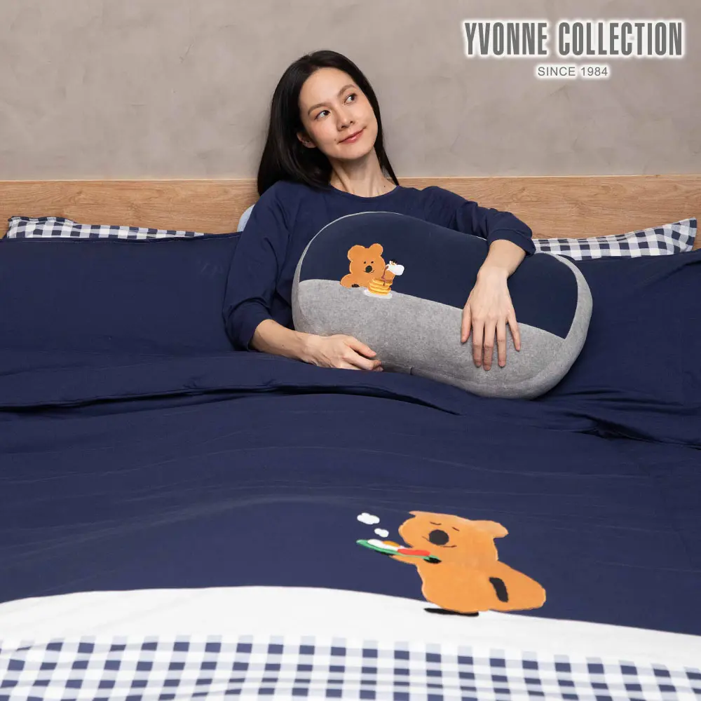 YVONNE COLLECTION DINOTAENG 雙人早餐四季被-星海藍