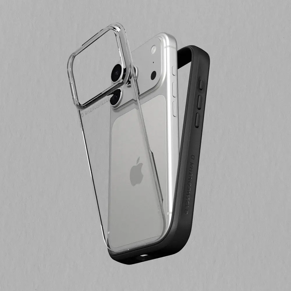 【RHINOSHIELD 犀牛盾】iPhone 系列 Mod NX 邊框背蓋兩用防摔手機殼/ iPhone 17 Pro/ 黑