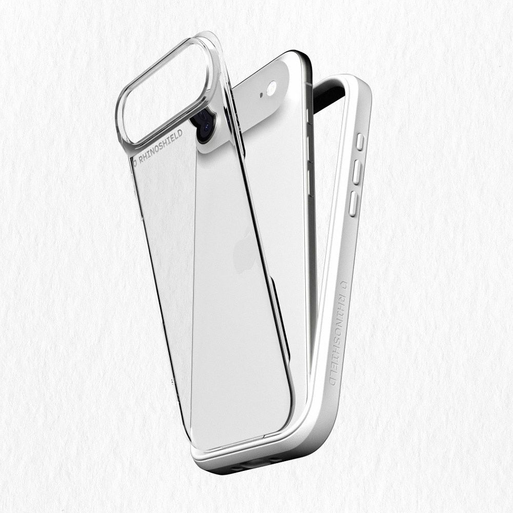 【RHINOSHIELD 犀牛盾】iPhone 系列 Mod NX 邊框背蓋兩用防摔手機殼/ iPhone Air/ 白